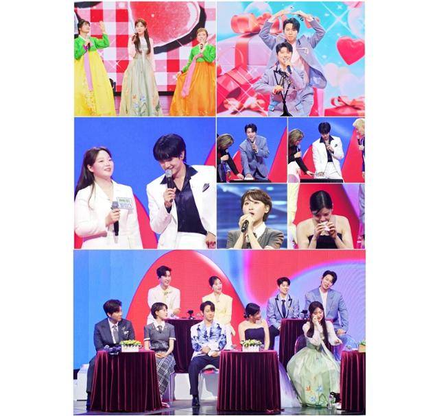 ‘한일톱텐쇼’ 전유진이 신인 트롯 걸그룹 ‘방울자매’의 막내 세 방울로 깜짝 변신한 가운데 출생의 비밀을 고백한다. MBN 제공