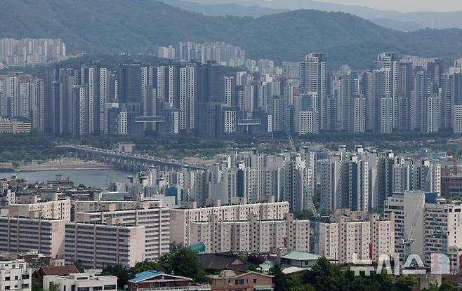 서울 시내 아파트 모습. 뉴시스 자료사진.