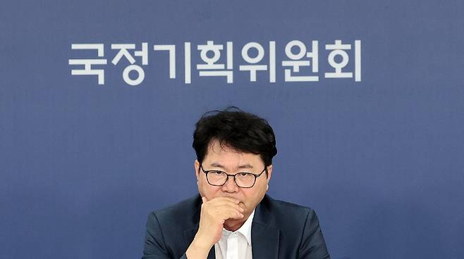 이한주 국정기획위원회 위원장. 연합뉴스