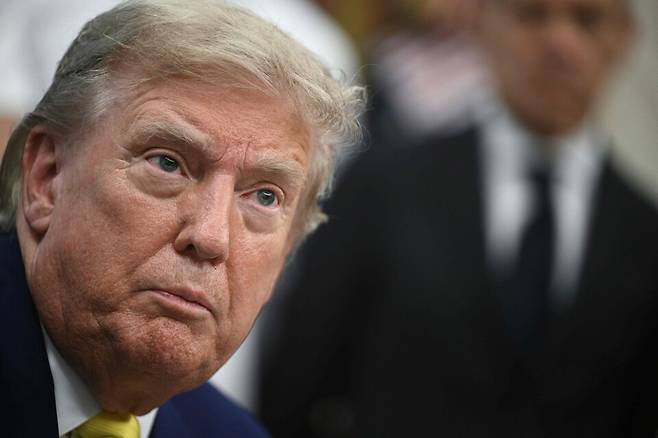 도널드 트럼프 미국 대통령 ⓒAFP=연합뉴스
