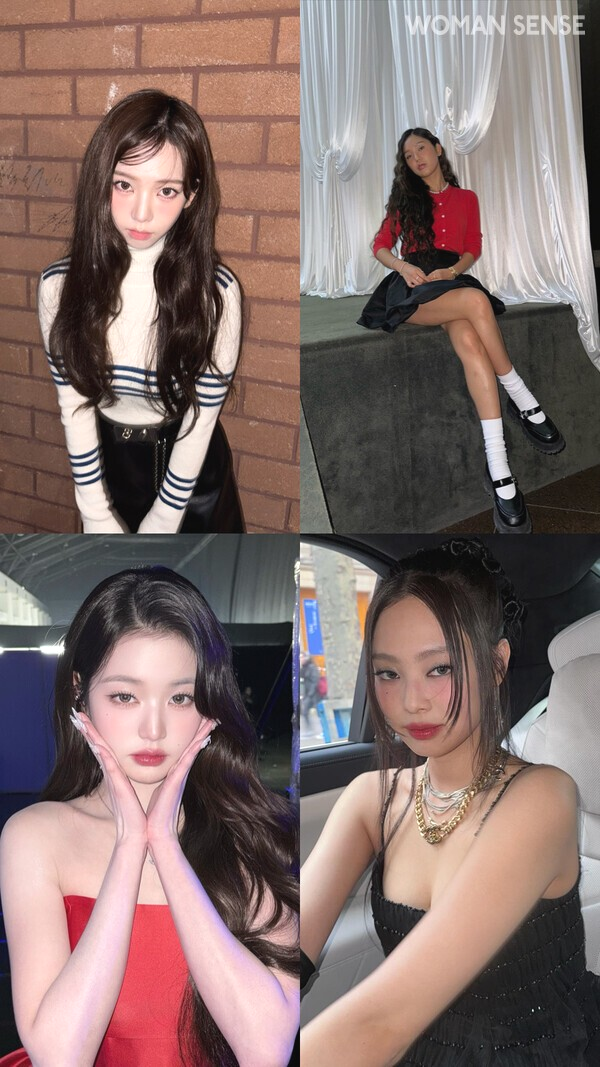 무대 위 격정적인 댄스와 흘러내리는 땀에도 평온함을 유지하는 아이돌 가수의 헤어 스타일 비결은 단연 헤어 픽서다. 사진=각 스타 인스타그램