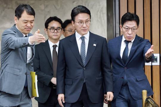 김민석 국무총리 후보자가 6월24일 국회 본청에서 열린 총리 후보자 인사청문회에 출석하고 있다.<연합뉴스 사진>