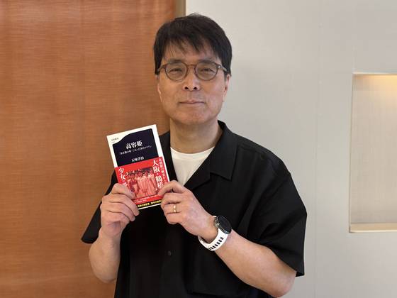 지난 20일 도쿄에서 만난 고미 요지 전 도쿄신문 기자. 김현예 특파원