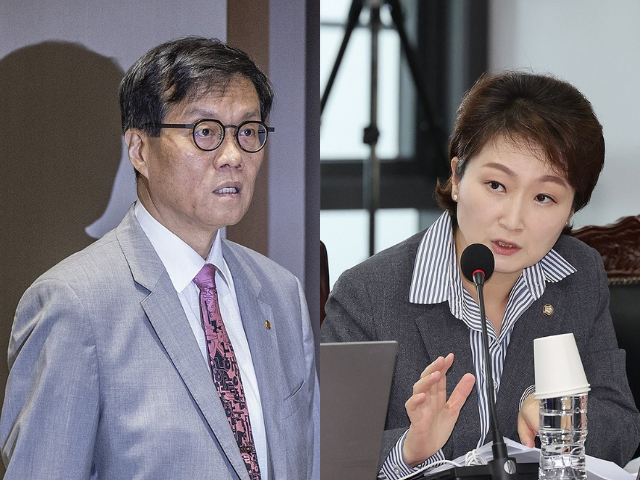 한국은행 이창용 총재와 더불어민주당 이언주 의원 / 사진=연합뉴스