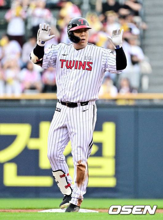 LG 트윈스 김현수. /OSEN DB