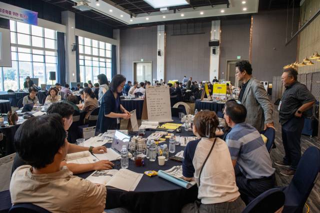 호텔수성 수성스퀘어에서 연합대학 교직원 100여 명이 참석한 가운데