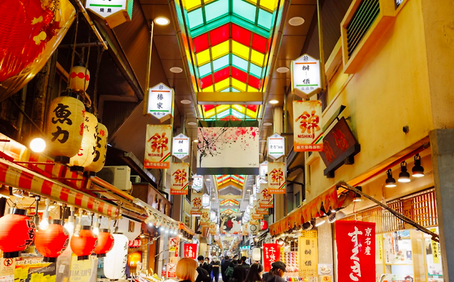 일본 니시키시장. 일본정부관광국