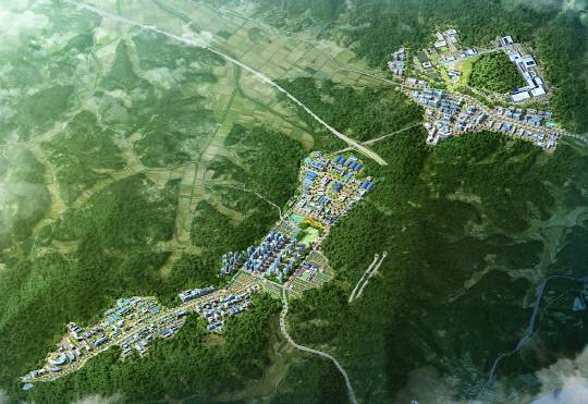 대전 국제과학비즈니스벨트 조감도. 대전시 제공