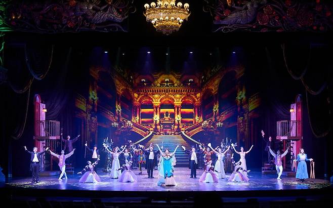 뮤지컬 ‘팬텀’ 공연 장면. 이엠케이(EMK)뮤지컬컴퍼니 제공