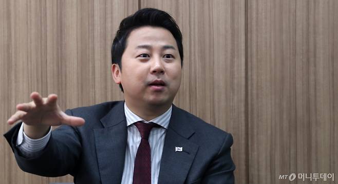 20일 장예찬 국민의힘 청년최고위원 후보 인터뷰 /사진=홍봉진기자 honggga@