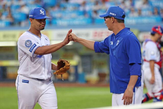 삼성 라이온즈 헤르손 가라비토./삼성 라이온즈