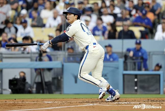 김혜성의 타격 모습. /AFPBBNews=뉴스1