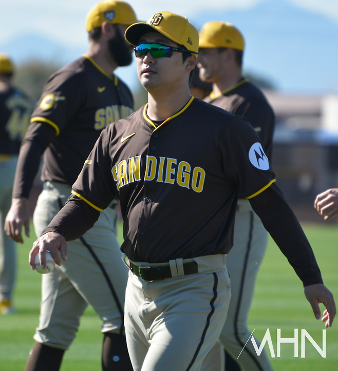 (샌디에이고 시절의 고우석)