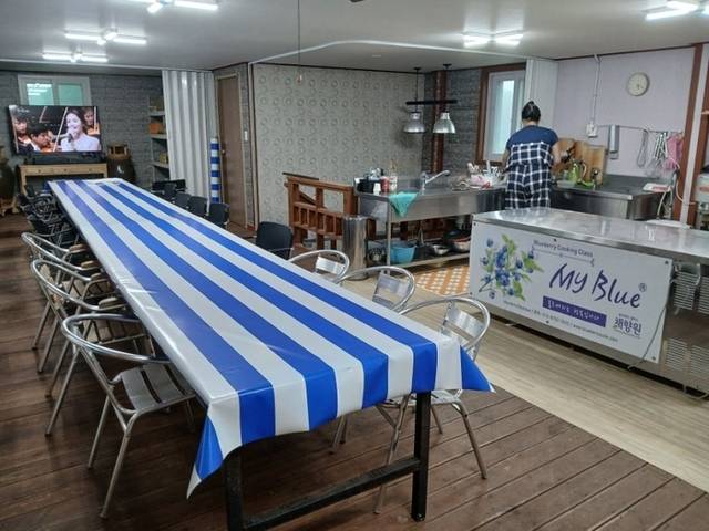 ▲ 채향원 쿠킹클레스 실습장 내부모습.