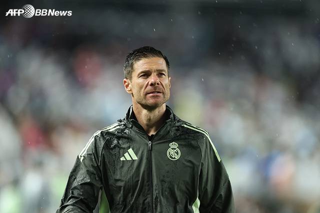 사비 알론소 감독. /AFPBBNews=뉴스1