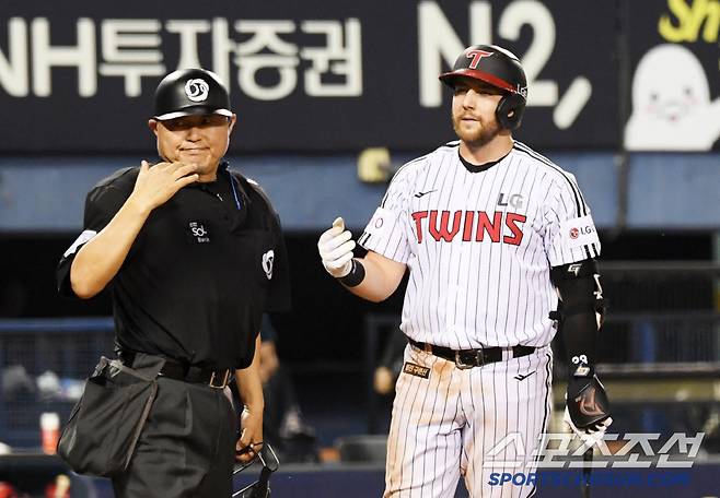 올 시즌 300타석 이상을 소화했던 오스틴도 피치 클락 위반 삼진 아웃은 처음이었다.
