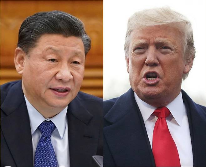 시진핑 중국 국가주석과 도널드 트럼프 미국 대통령(사진=자료)