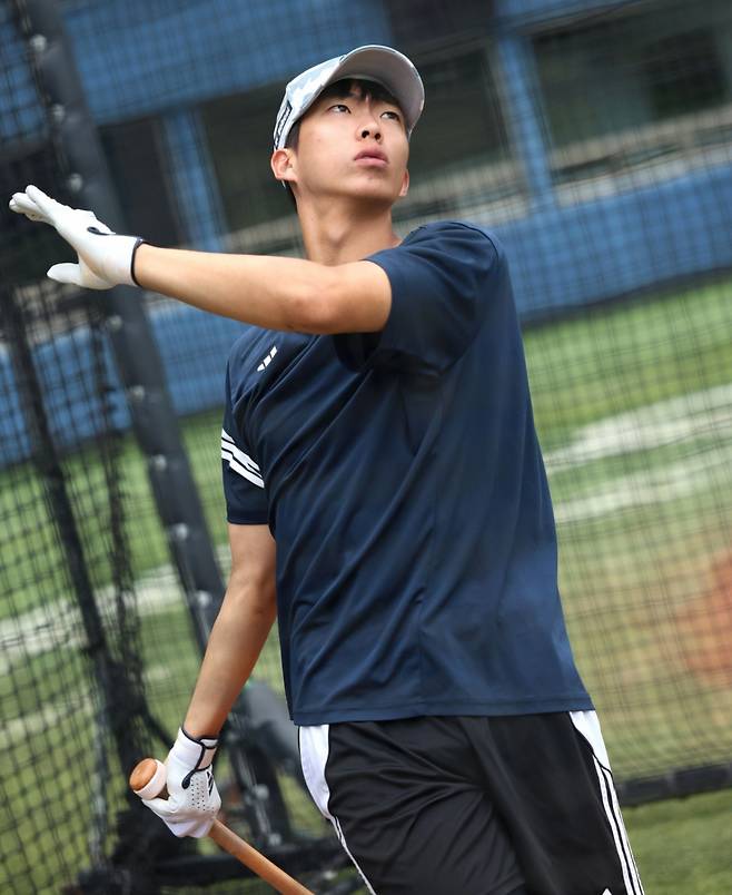두산 베어스 김민석. /사진=두산 베어스 제공
