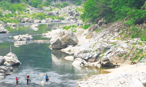 인제군 상남면 미산리 계곡 모습. (사진은 기사와 관련업습니다.)