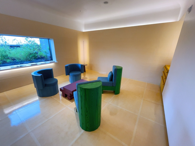 제네시스 청주 6층에 마련된 ‘오너스 라운지’. 장우진 기자