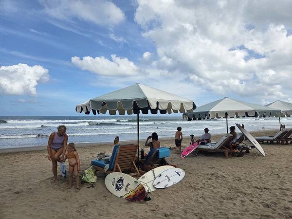지난 1일 인도네시아 발리 르기안 해변. 박호걸 기자