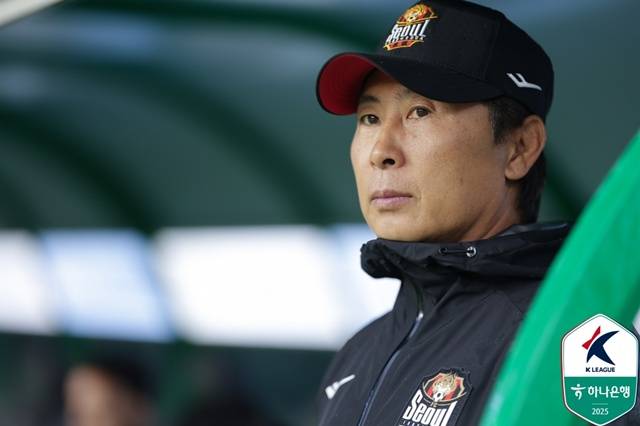 김기동 감독. /사진=한국프로축구연맹 제공