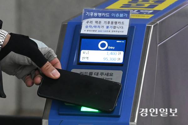 대중교통 요금이 일제히 오를 경우 물가 인상에도 영향을 줘 서민들의 이중고가 예상된다. 사진은 수원역에서 시민들이 개찰구를 지나고 있는 모습. /경인일보DB