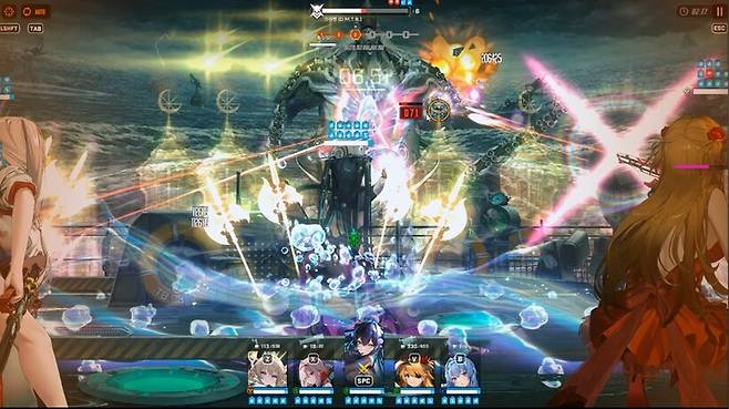 ▲ 뒷다리(촉수)는 체력도 적으니 빠르게 파괴하자. 살려두면 큰일 난다