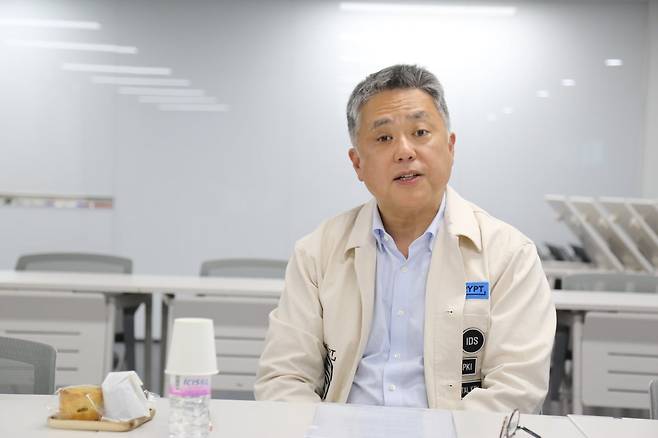 이석우 아우토크립트 대표. /사진=한경우 기자