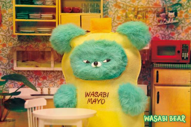 '토이콘 서울'에서 만날 수 있는 아트토이 '와사비베어'의 이미지 /제공=어반컴플렉스