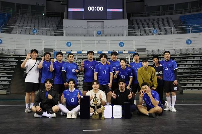 남자 챔피언부 우승팀 Thatcher CLUB. /사진=대한핸드볼협회