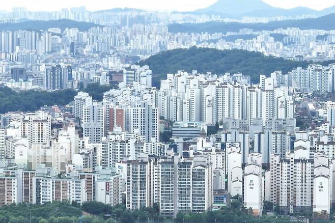 지난달 29일 서울 시내 아파트 단지의 모습. 사진=연합뉴스