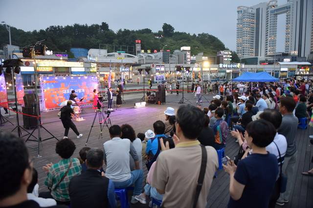 지난해 열린 ‘대포야 사랑해’ 행사 모습. 속초시청 제공