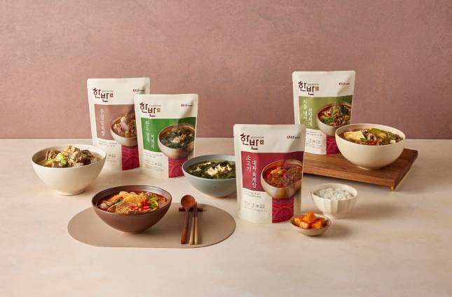 LF푸드의 한식 HMR 브랜드 '한반12' 제품./사진=LF푸드 제공