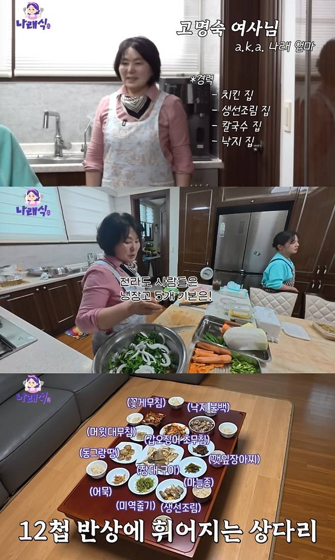 유튜브 채널 '나래식' 캡처