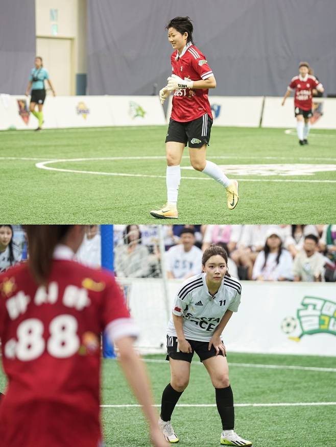 SBS ‘골때리는 그녀들’(골때녀)에서 G리그 최초의 올스타전 ‘G-스타매치’가 방송을 통해 공개된다. A그룹 팀 ACE와 B그룹 팀 BEST로 나뉜 이번 경기에는 각 그룹을 대표하는 최정예 선수들이 총출동해 단판 승부를 벌인다. 백지훈 감독이 이끄는 팀 ACE는 박하얀, 박지안, 황희정, 강보람 등 공격과 수비를 아우르는 탄탄한 전력으로 맞서며, 조재진 감독의 팀 BEST는 허경희, 김진경, 마시마, 서기 등 개성 강한 에이스들이 총력전을 펼친다. 두 그룹의 명예와 자존심이 걸린 만큼 각종 전략과 반전이 예고되며, 정보석의 응원 등장과 편파 해설진의 신경전까지 더해져 한순간도 놓칠 수 없는 진귀한 승부가 펼쳐질 전망이다.