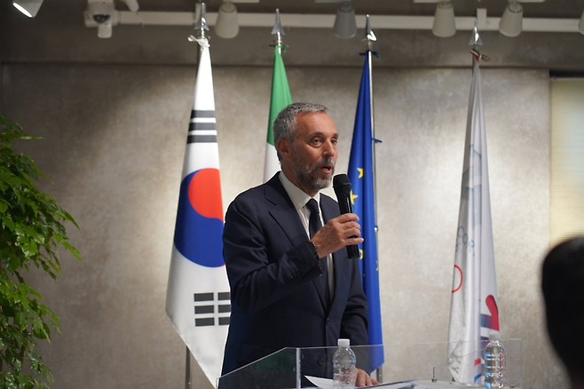 안드레아 바니에 조직위원장/사진=김지은 여행+ 기자