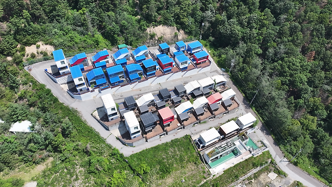 경매로 나온 경기도 양평군 양동면 풀빌라 일대 대지 모습. 안경찬PD