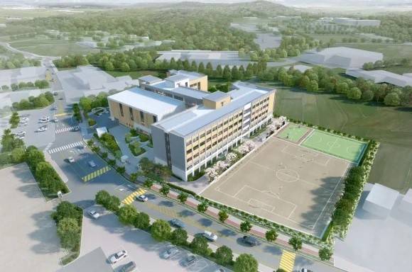 ▲탕정2고 조감도 ⓒ아산시