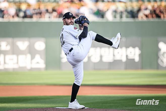 ▲ 알렉 감보아 ⓒ롯데 자이언츠