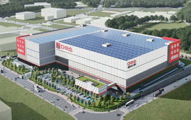 2026년 하반기 완공 예정인 다이소 세종허브센터 조감도 (사진=두산로지스틱스솔루션)