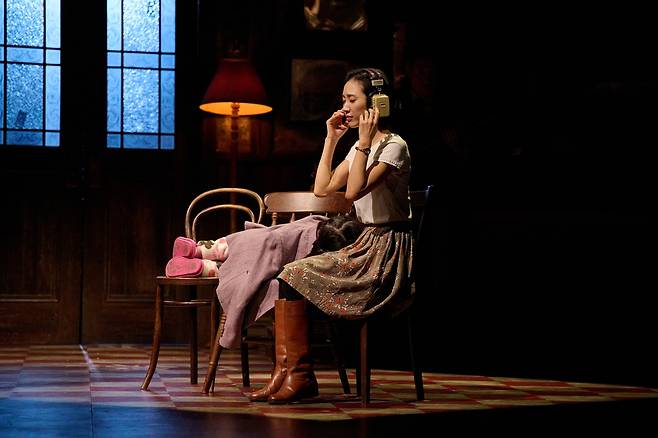 박지연이 올 상반기에 출연한 뮤지컬 ‘원스’. 박지연은 2014년 한국 초연과 올해 재연에 모두 출연했다. 신시컴퍼니