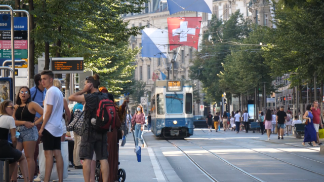 스위스 도시 전경. 이미지투데이