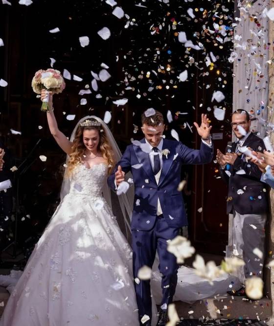 디오고 조타의 웨딩 사진. /사진=루테 카르도소 SNS 갈무리