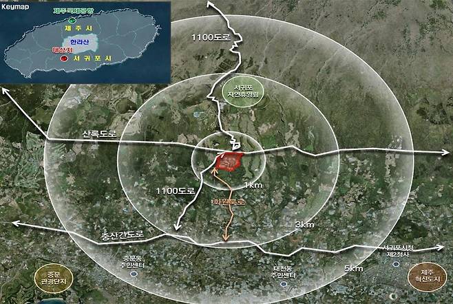 하원테크노캠퍼스 위치 / 사진=제주도