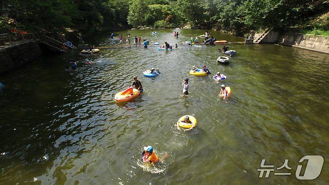 금산산림문화타운 이용 모습. (금산군 제공. 재판매 및 DB금지)2025.7.4/뉴스1