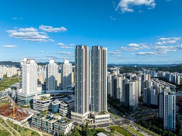 동탄호수공원 대방엘리움 레이크파크 조감도