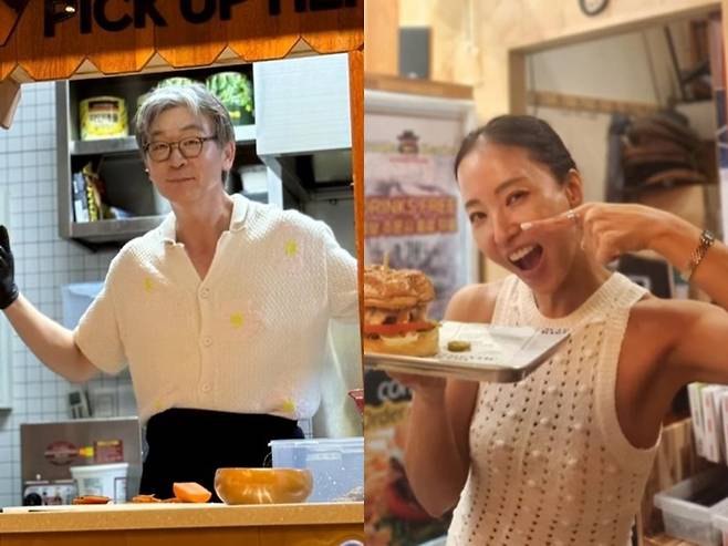 /사진=전연화, 이범천 커플 인스타그램 캡처