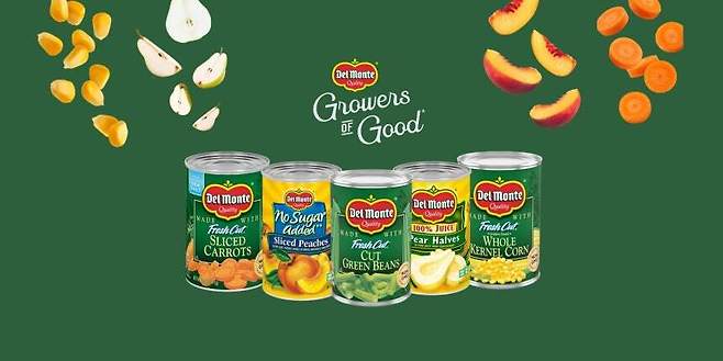 델몬트의 통조림 식품들. 델몬트 공식 페이스북