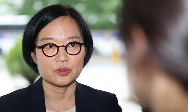 한성숙 중소벤처기업부 장관 후보자. 연합뉴스